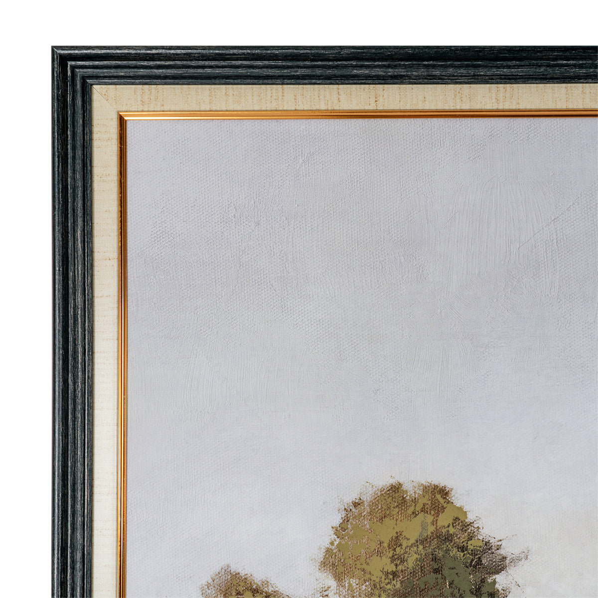 Brinkburn Spring Landscape Framed Canvas