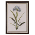 Burradon Blue Wildflower Framed Art
