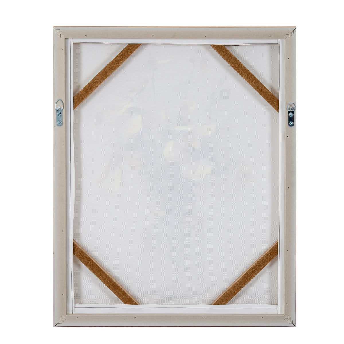 Still Life Cosmos Hand Painted Canvas in Frame