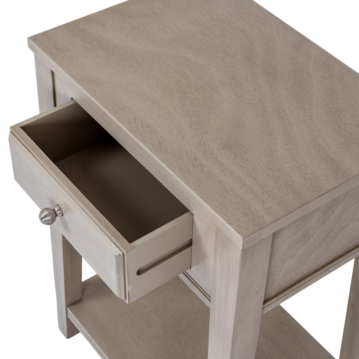 Ayle One Drawer Side Table With Shelf