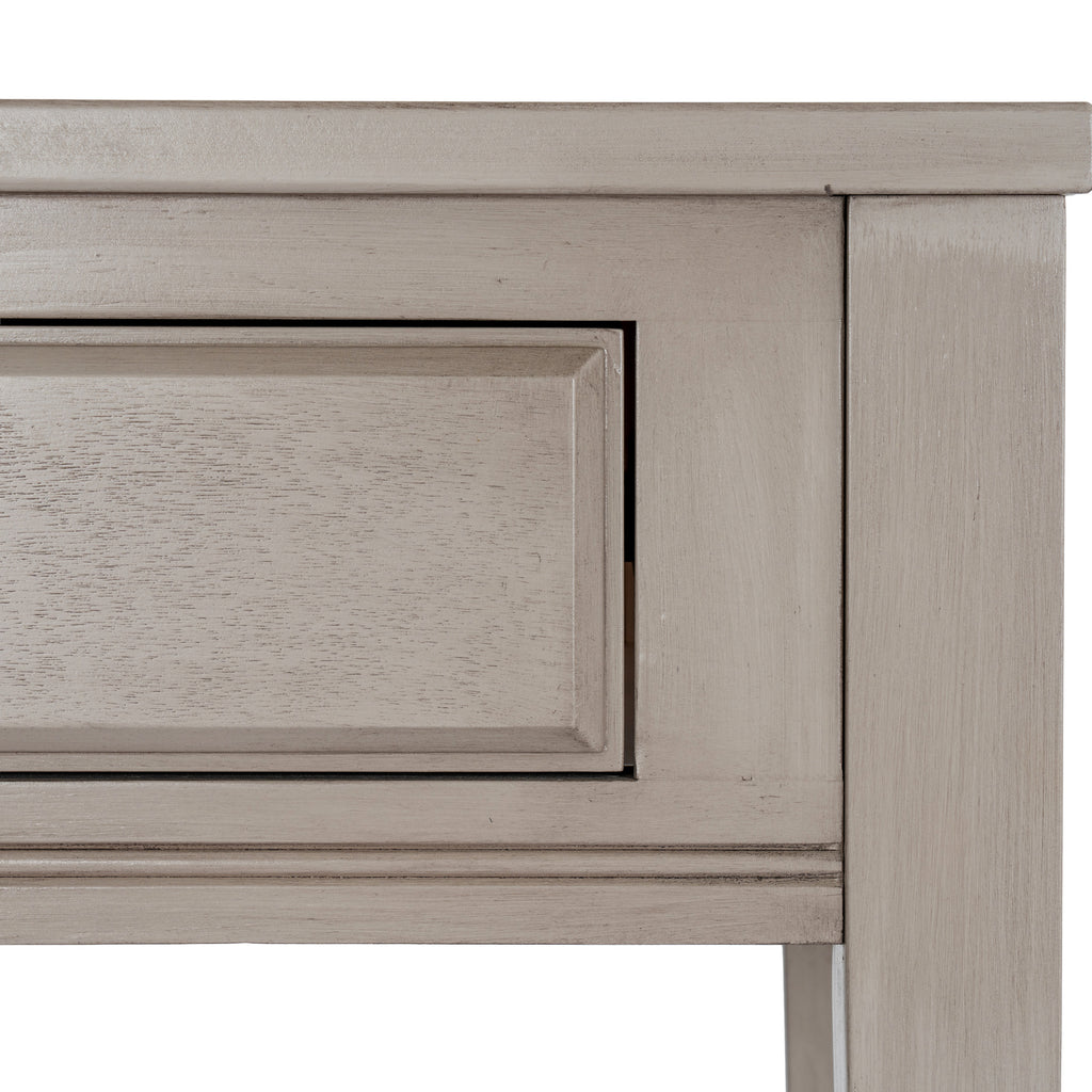 Beauclerc Two Drawer Large Console Table With Shelf