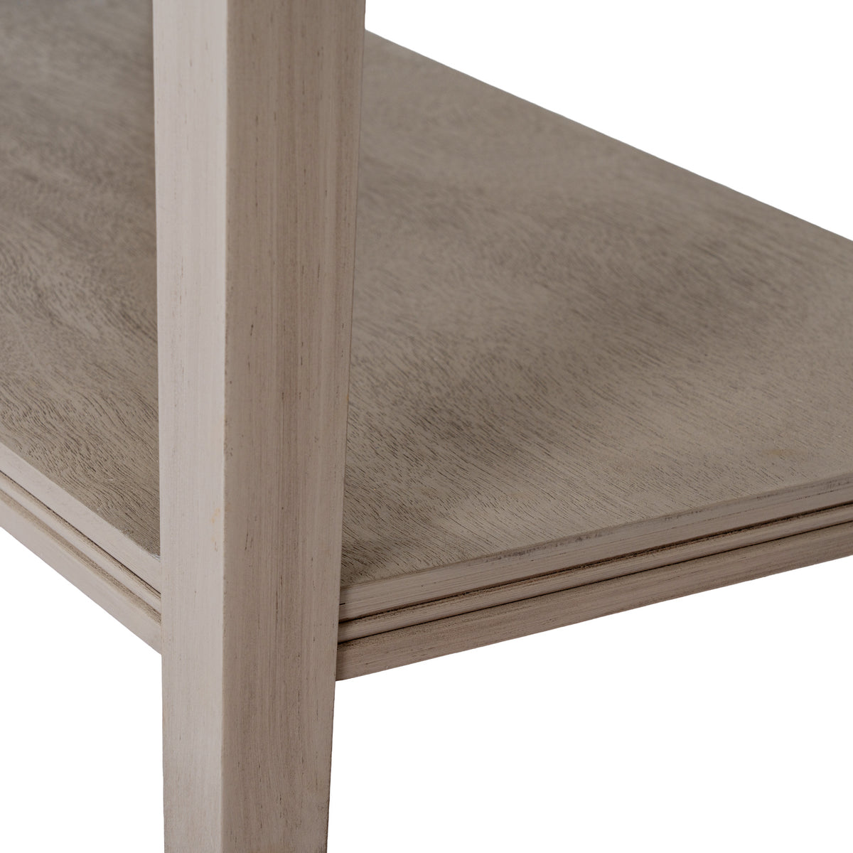 Beauclerc Two Drawer Large Console Table With Shelf