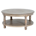 Birling Round Wooden Coffee Table