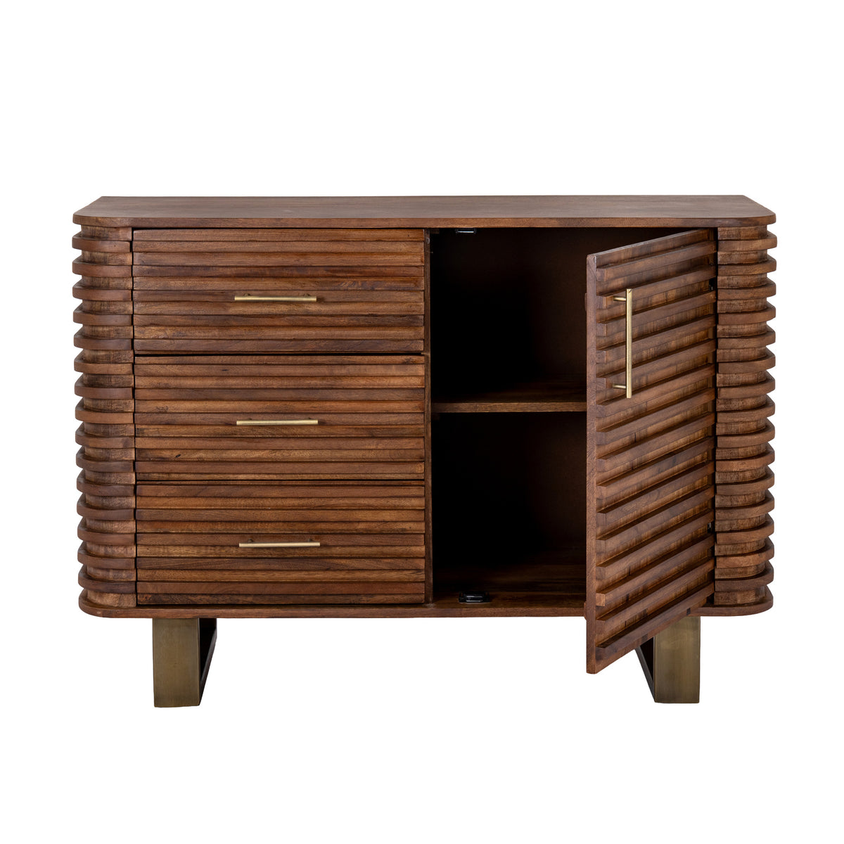 Fallodon Three Drawer One Door Sideboard