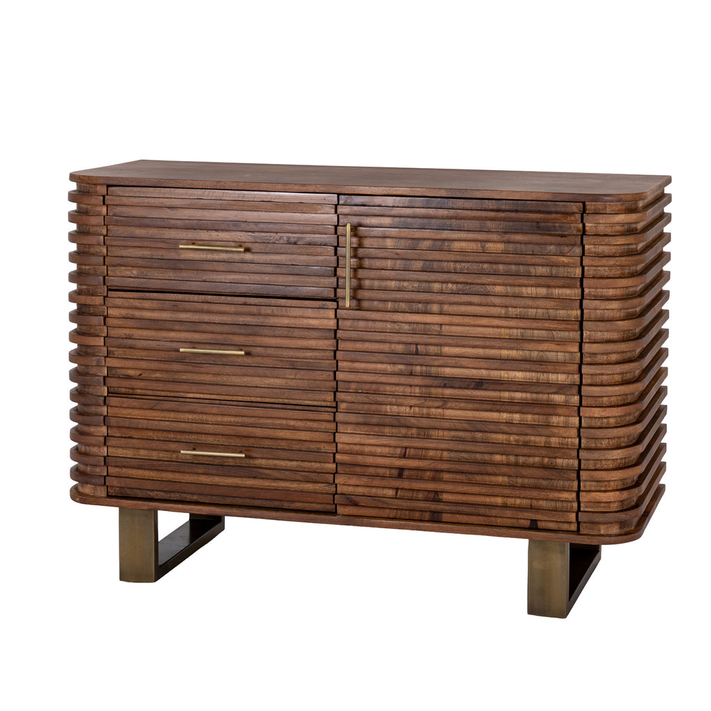 Fallodon Three Drawer One Door Sideboard