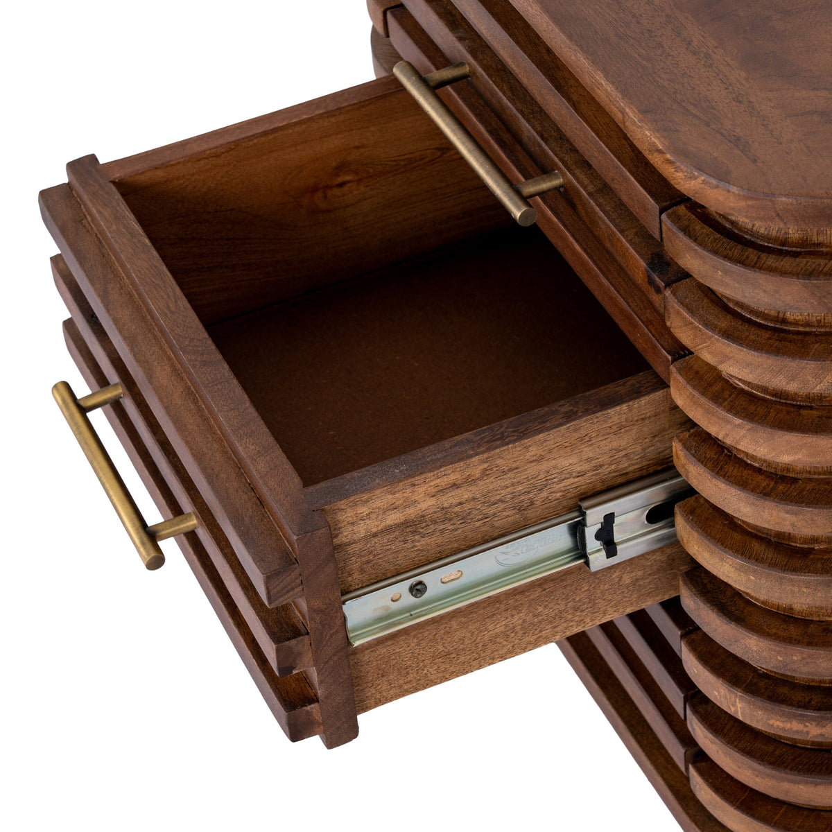 Goswick Three Drawer Side Table