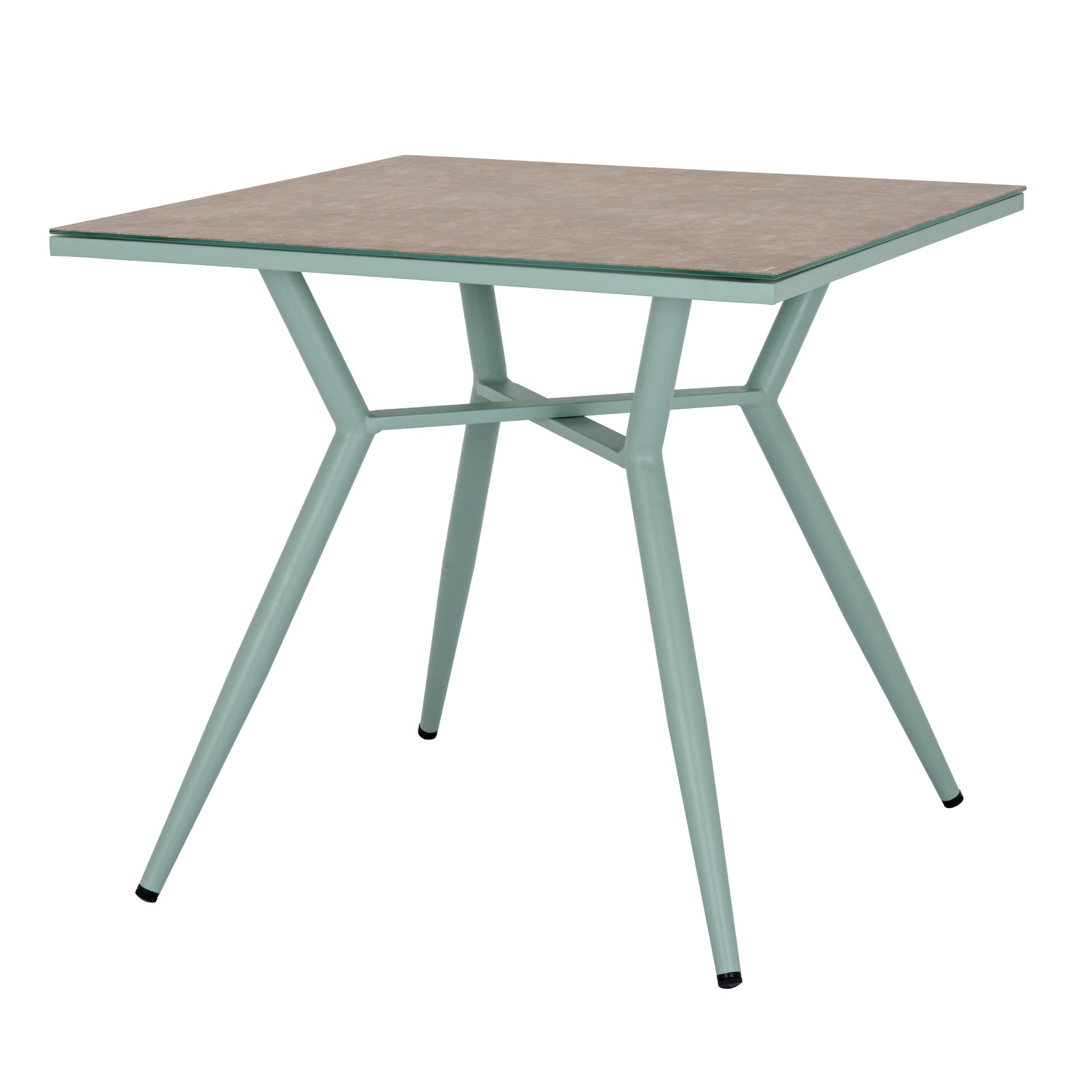 Fourstones Glass Top Garden Table
