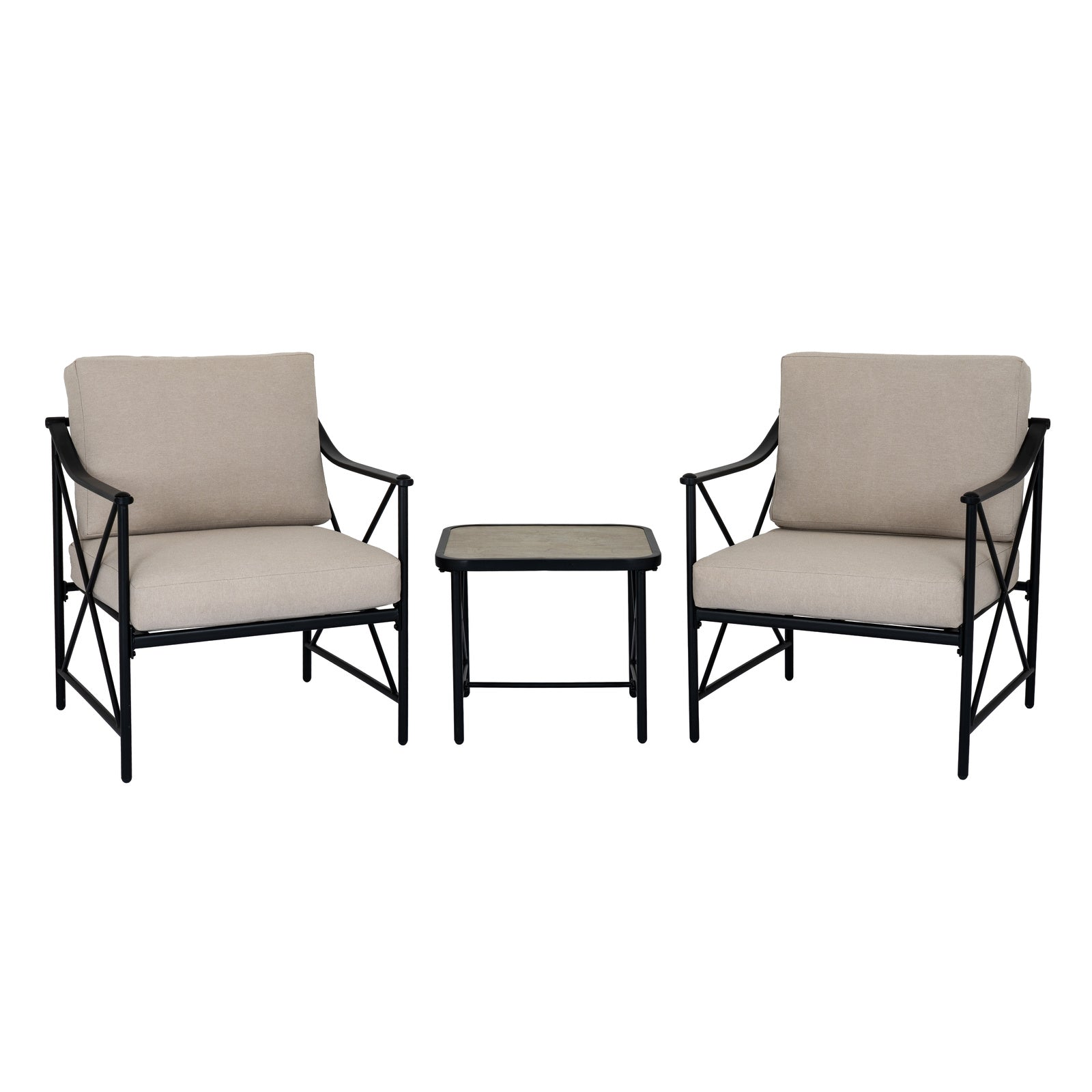 Newbrough Woven Outdoor Bistro Set