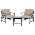 Newbrough Woven Outdoor Bistro Set