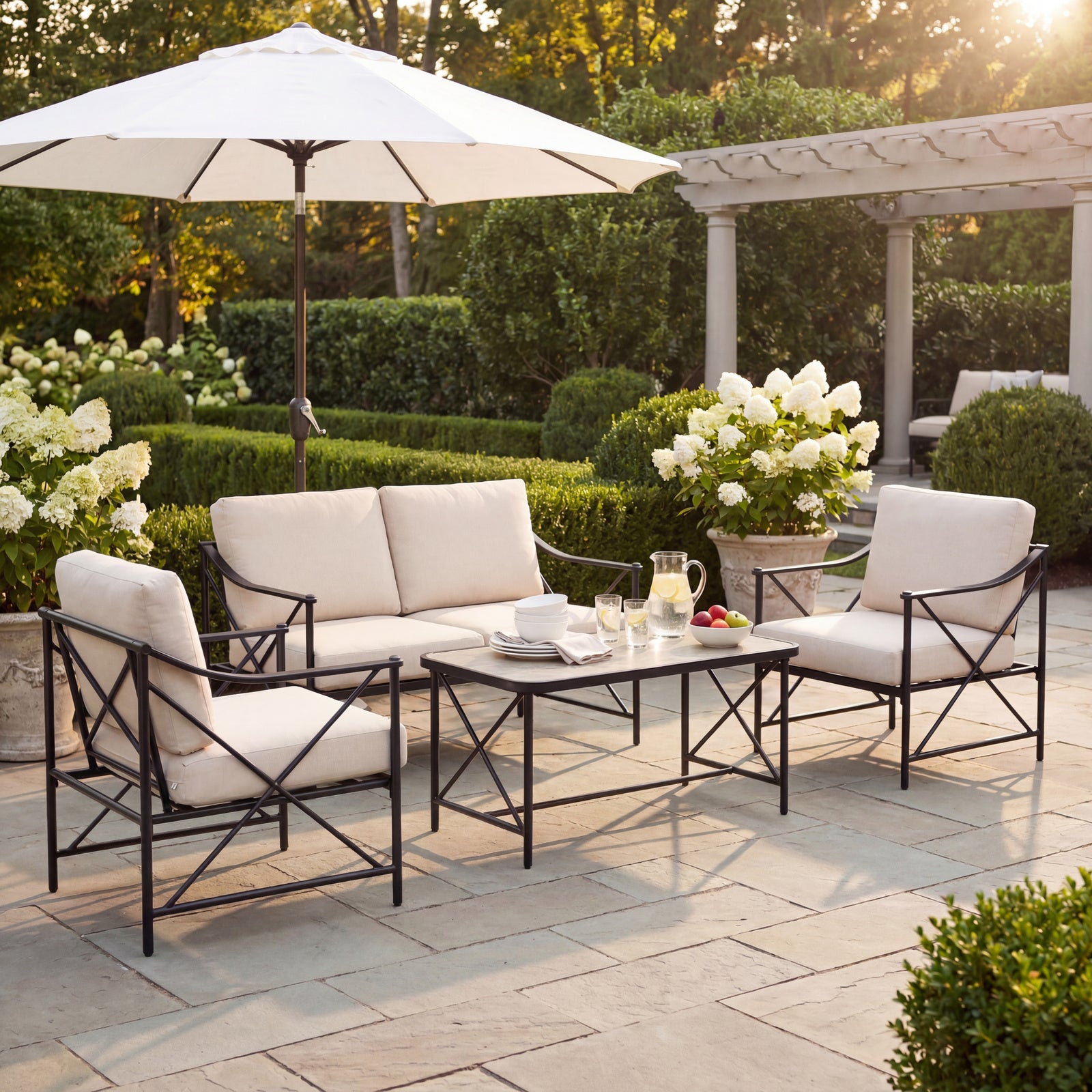 Espershields Woven Outdoor Lounge Set