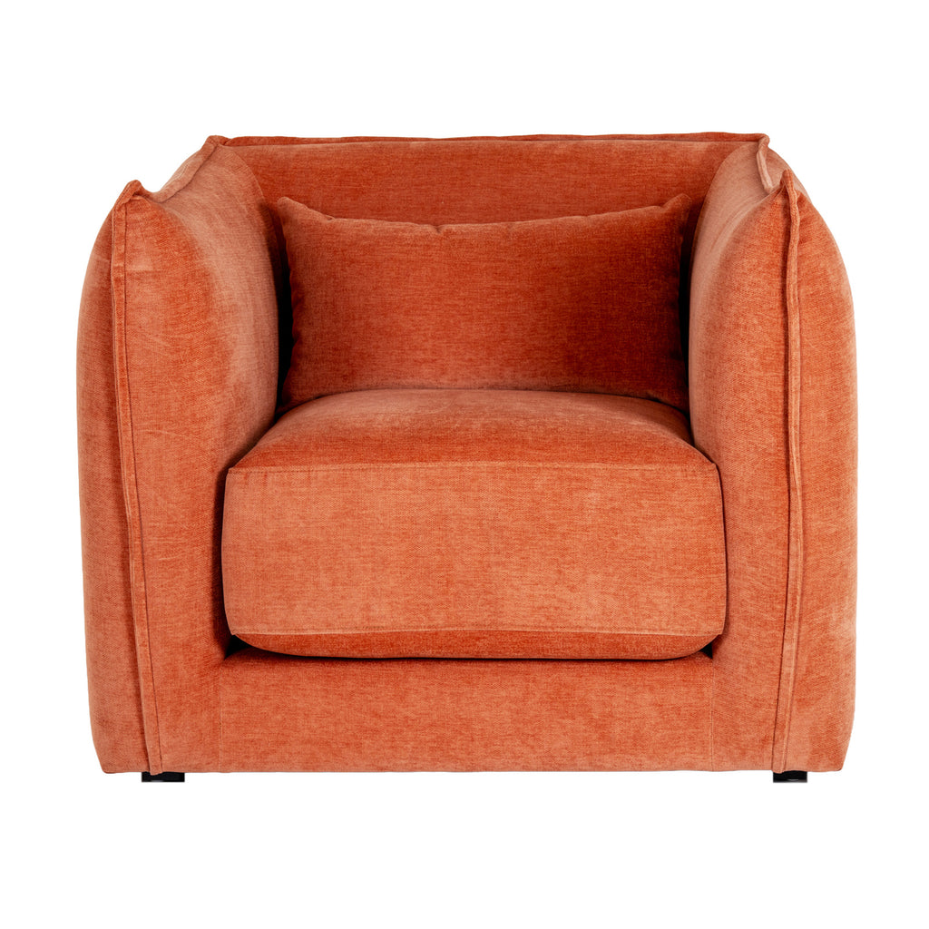 Guyzance Wood Frame Armchair With Cushion