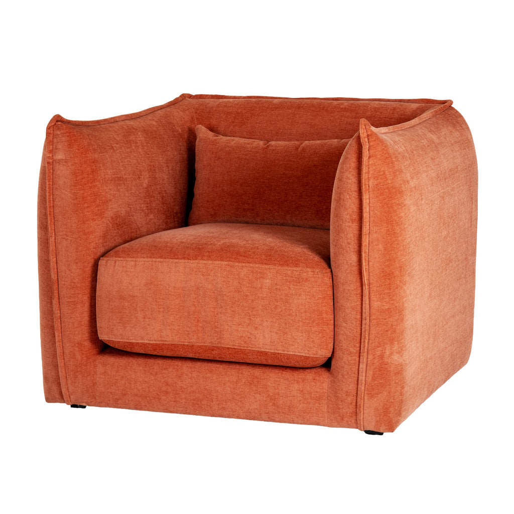 Guyzance Wood Frame Armchair With Cushion
