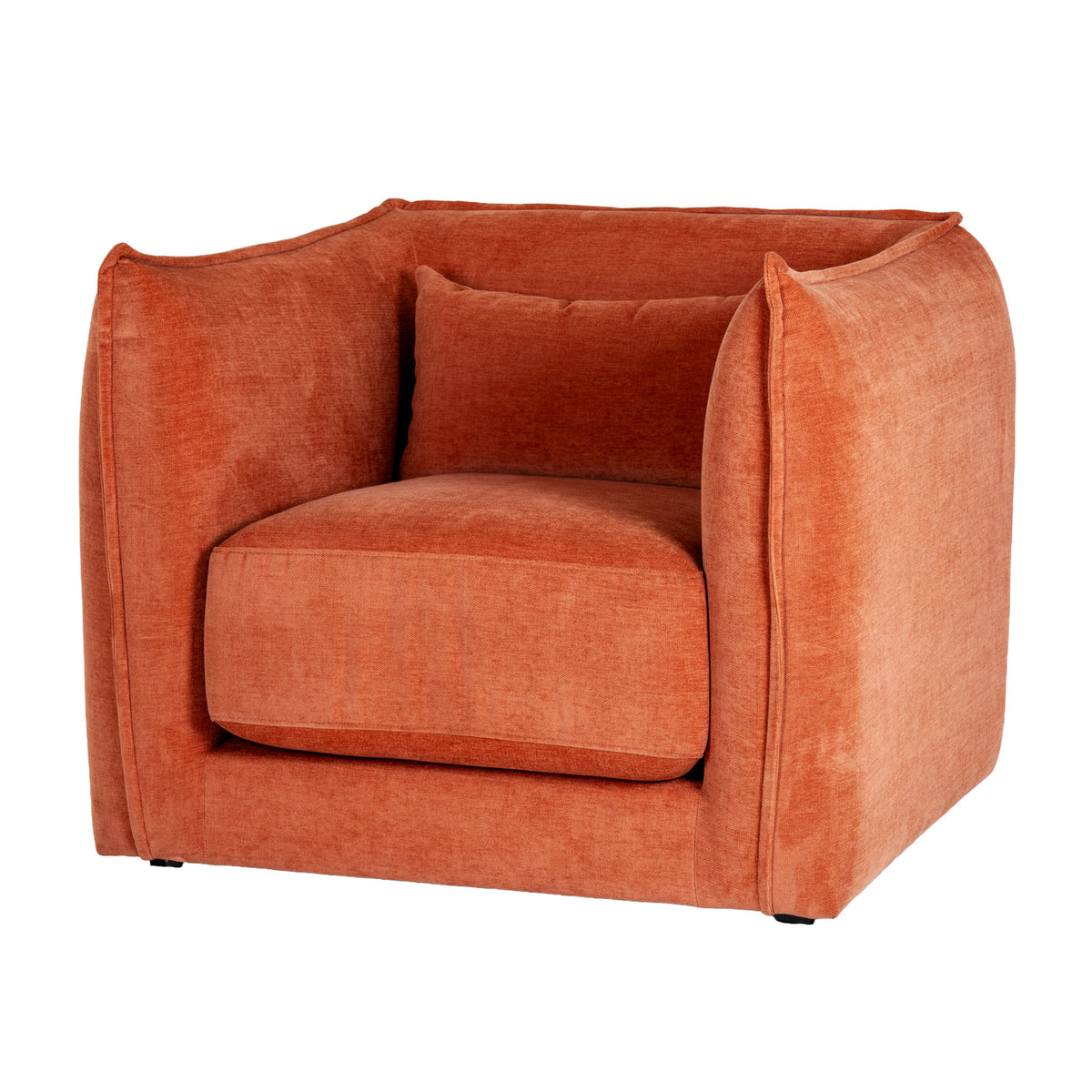 Guyzance Wood Frame Armchair With Cushion