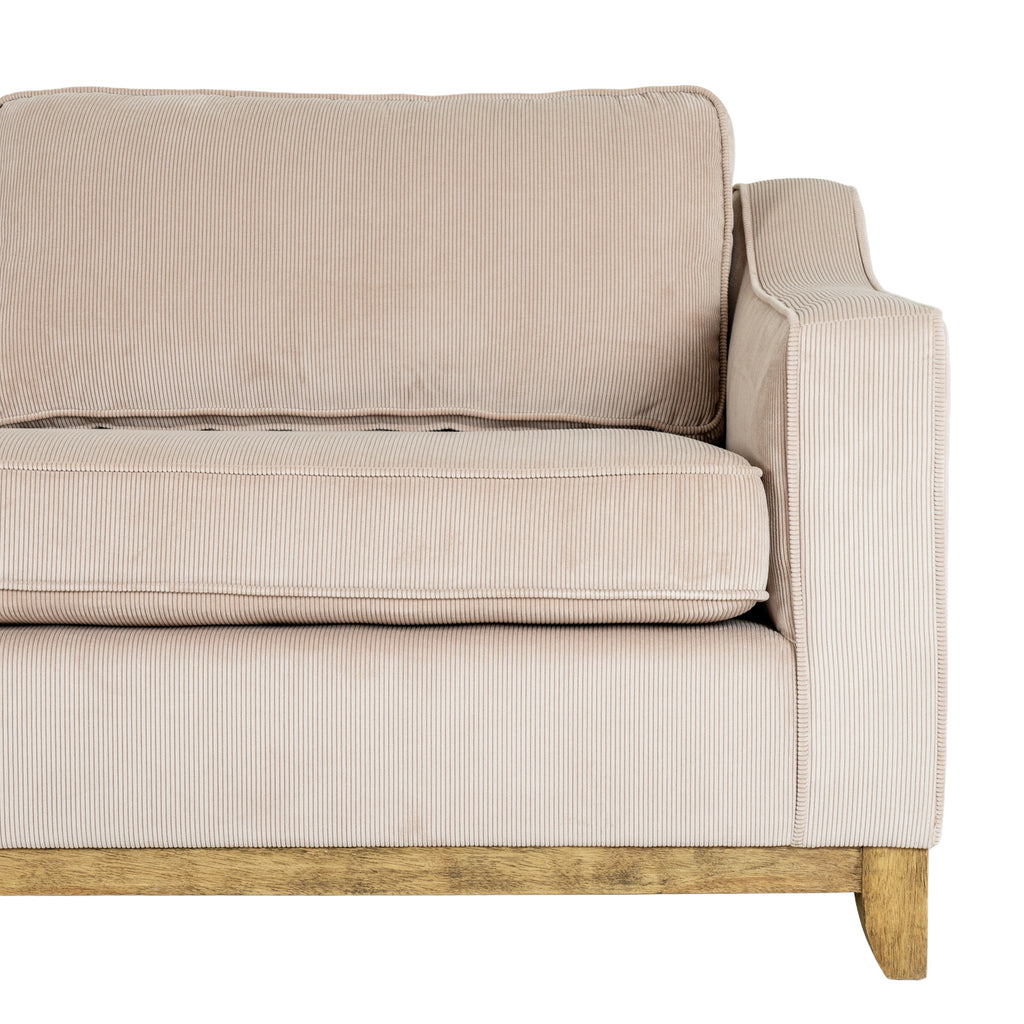 Hazon Cream Three Seater Sofa