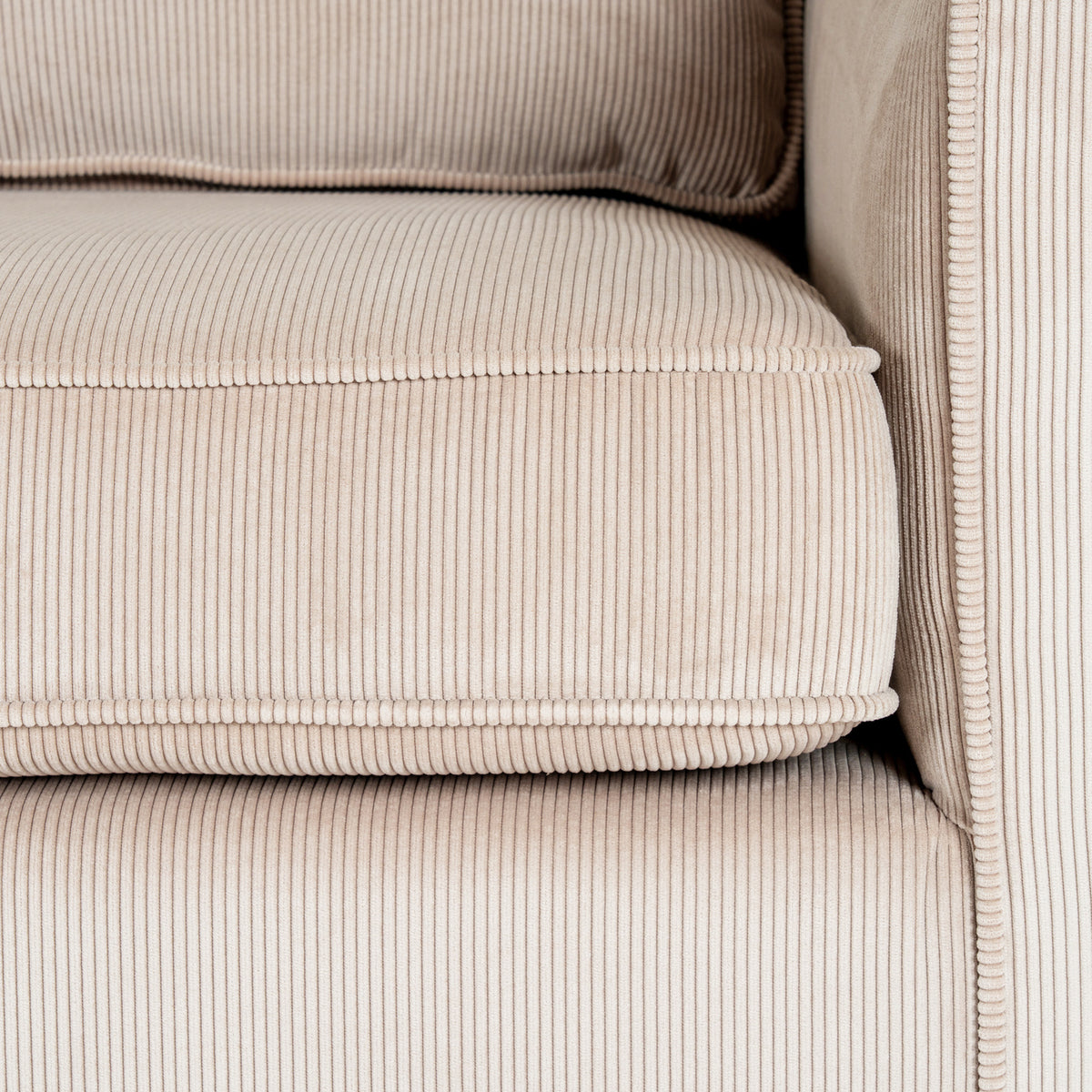 Hazon Cream Three Seater Sofa