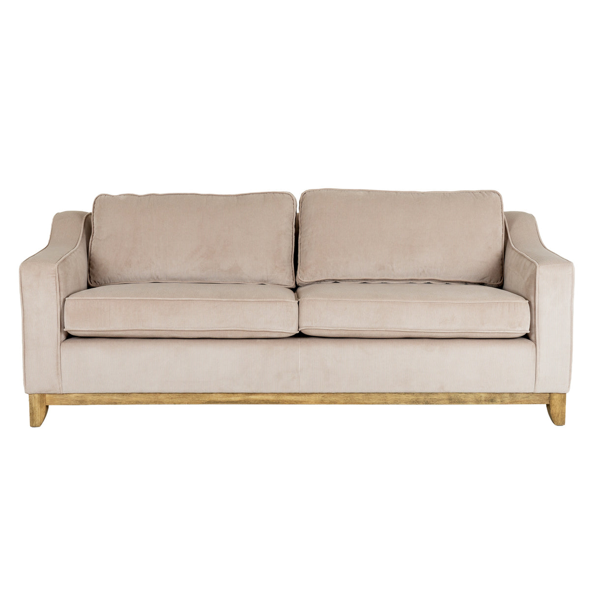 Hazon Cream Three Seater Sofa