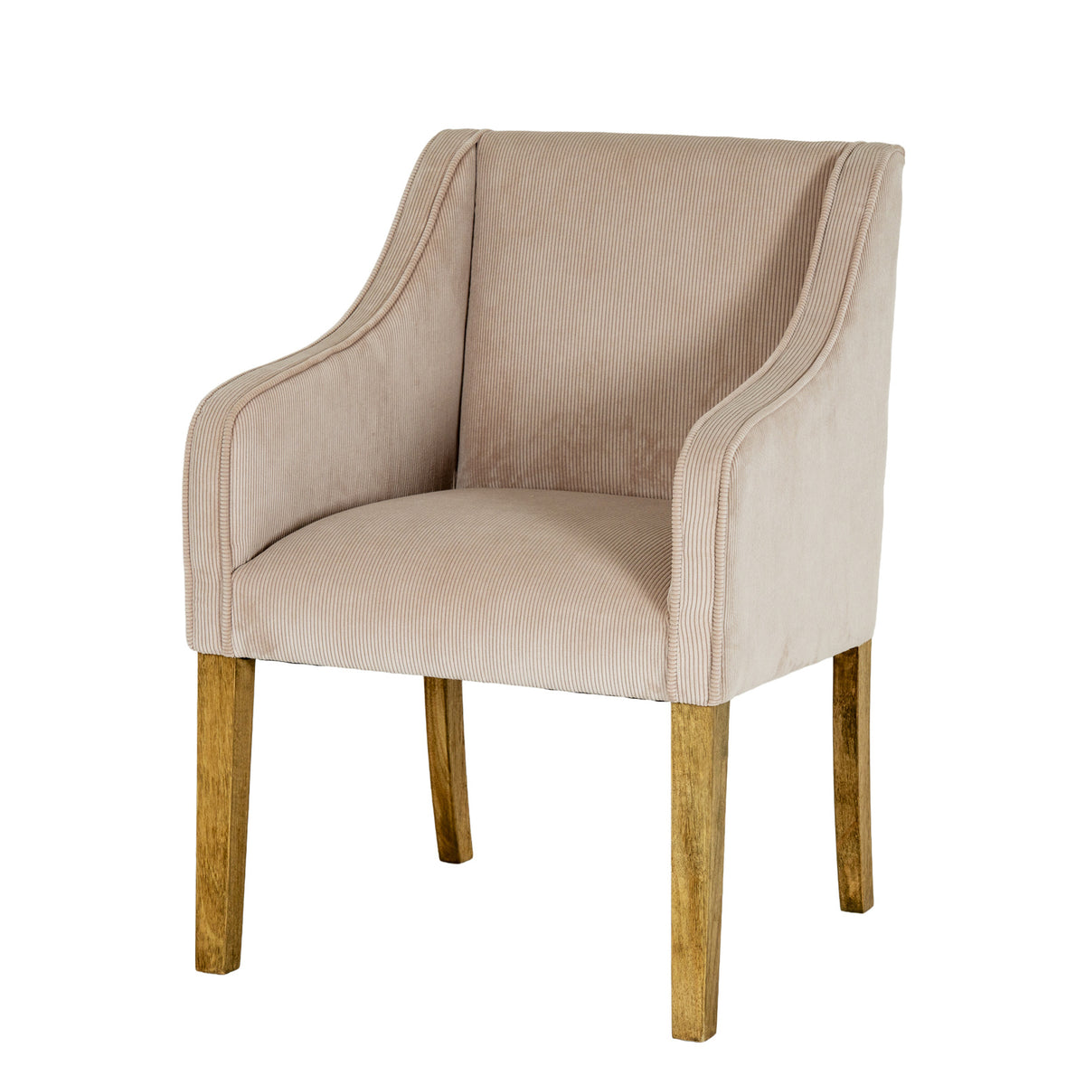 Howtel Cream Upholstered Dining Chair