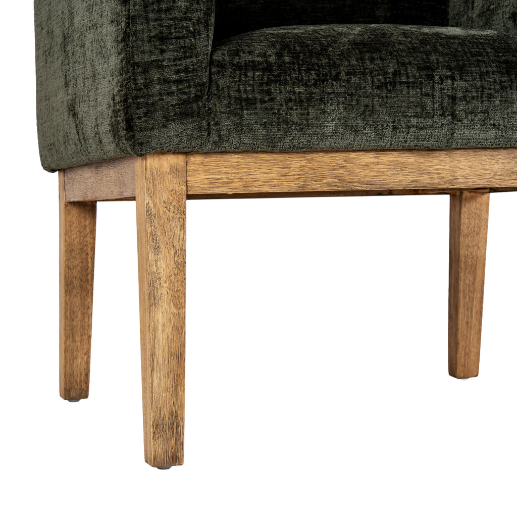 Pigdon Green Carver Dining Chair