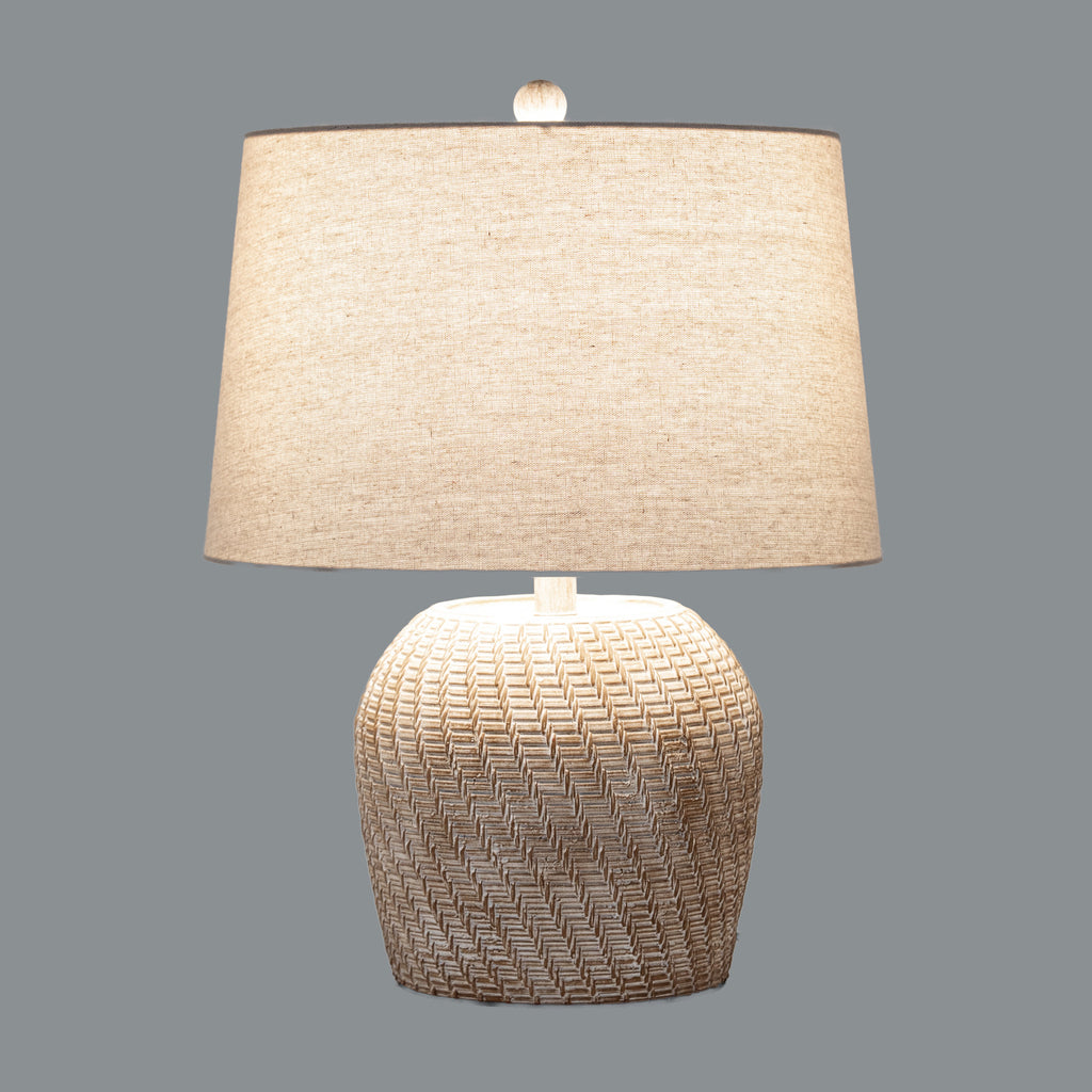 Otterburn Table Lamp With Linen Shade