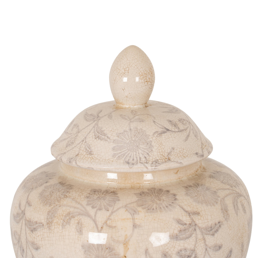 Longframlington Large Grey Ginger Jar