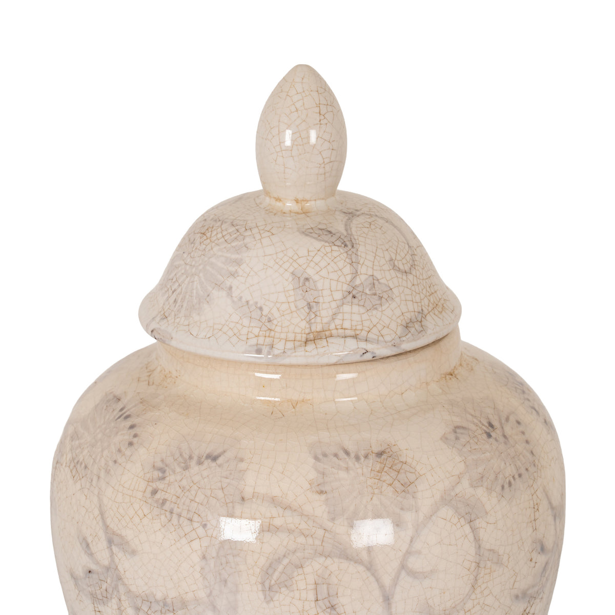Felton Small Grey Ginger Jar