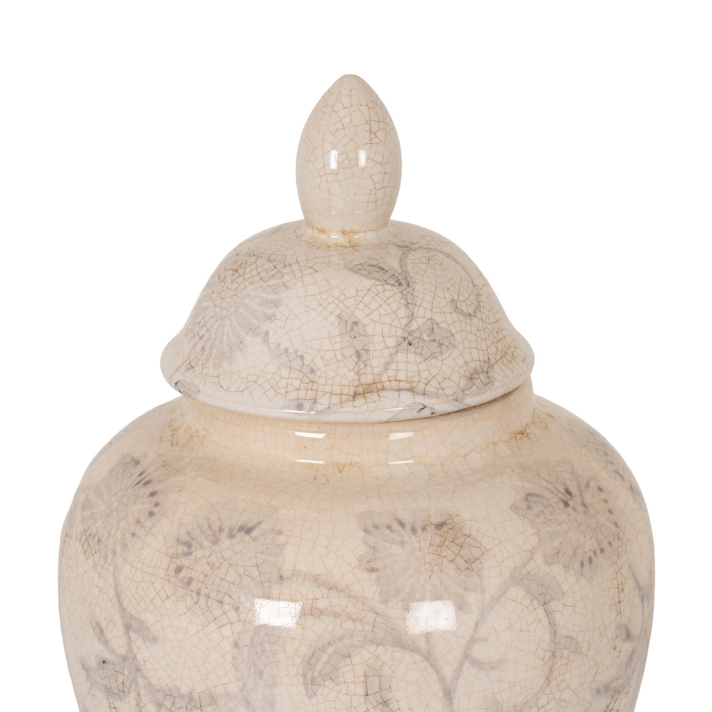 Felton Small Grey Ginger Jar