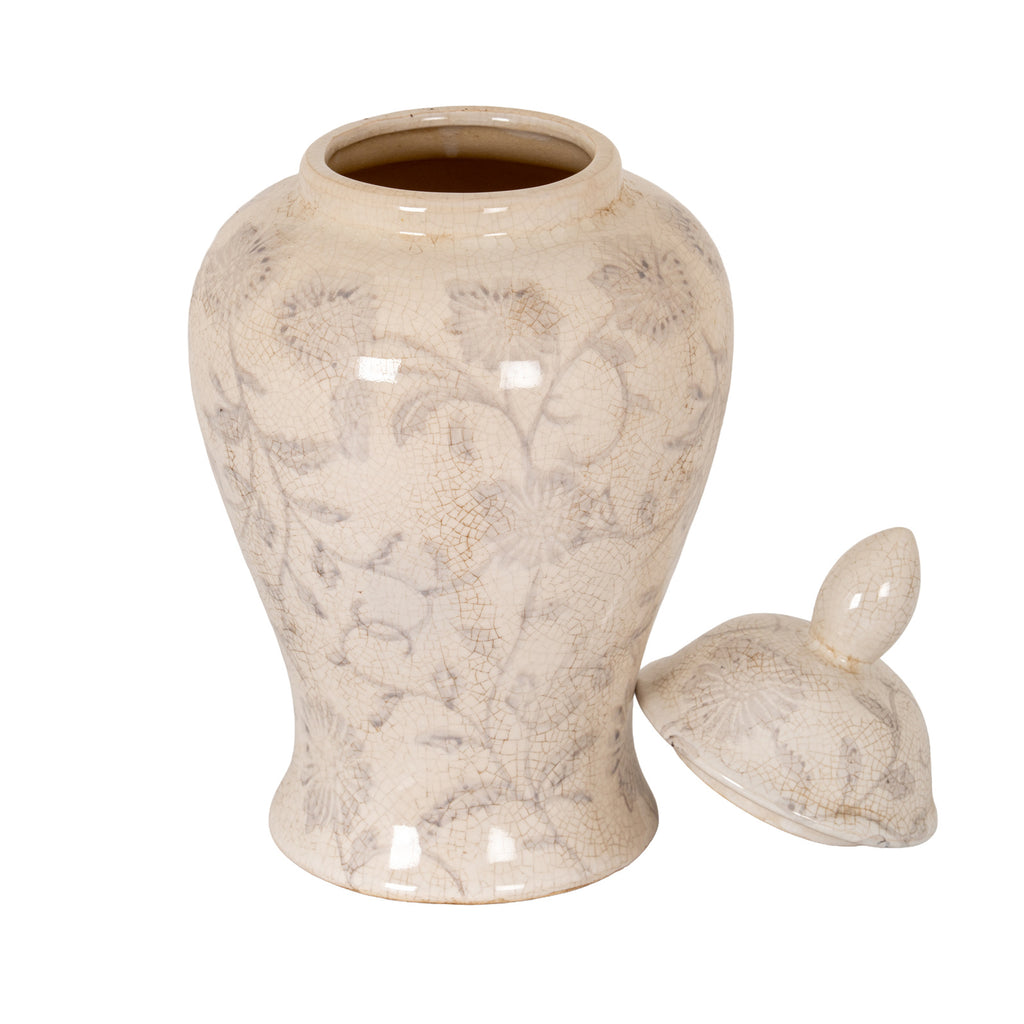 Felton Small Grey Ginger Jar
