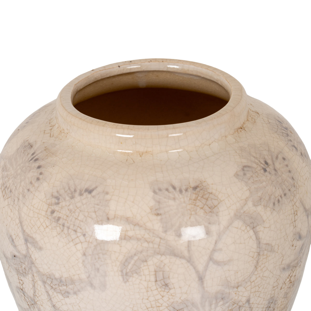 Felton Small Grey Ginger Jar