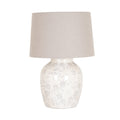 Keenley Grey Ceramic Pot Table Lamp
