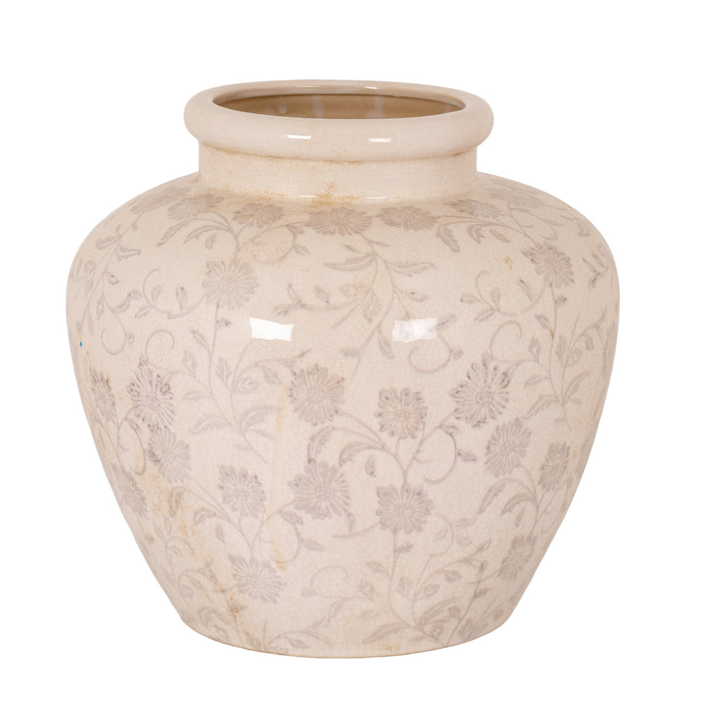 Newton Grey Ceramic Water Pot