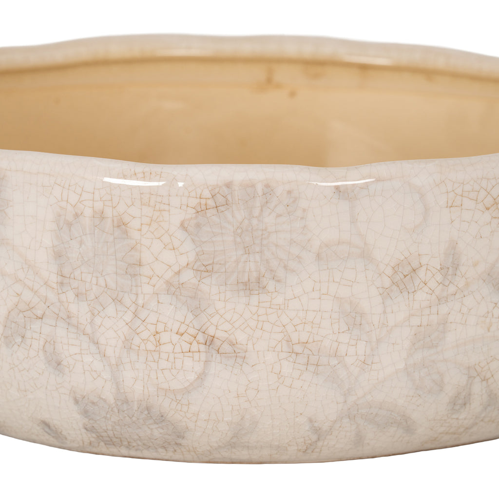 Bolton Large Grey Ceramic Bowl Pot