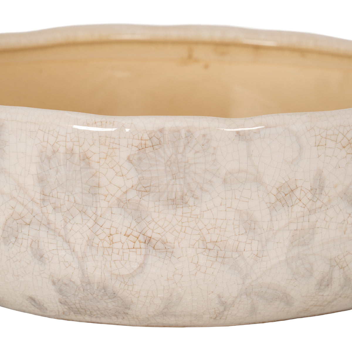 Bolton Large Grey Ceramic Bowl Pot