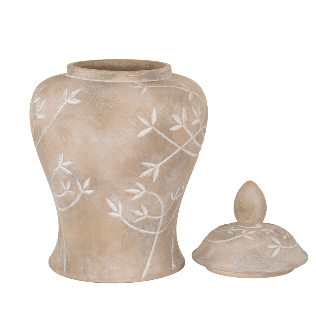 Kirkheaton Small Brown Ginger Jar