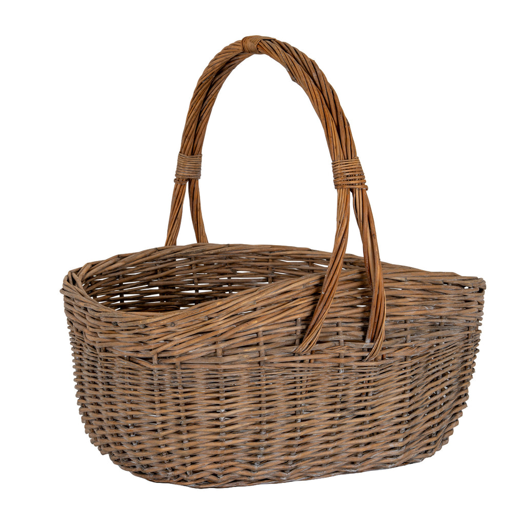 Newbrough Set of Two Wicker Trug Baskets