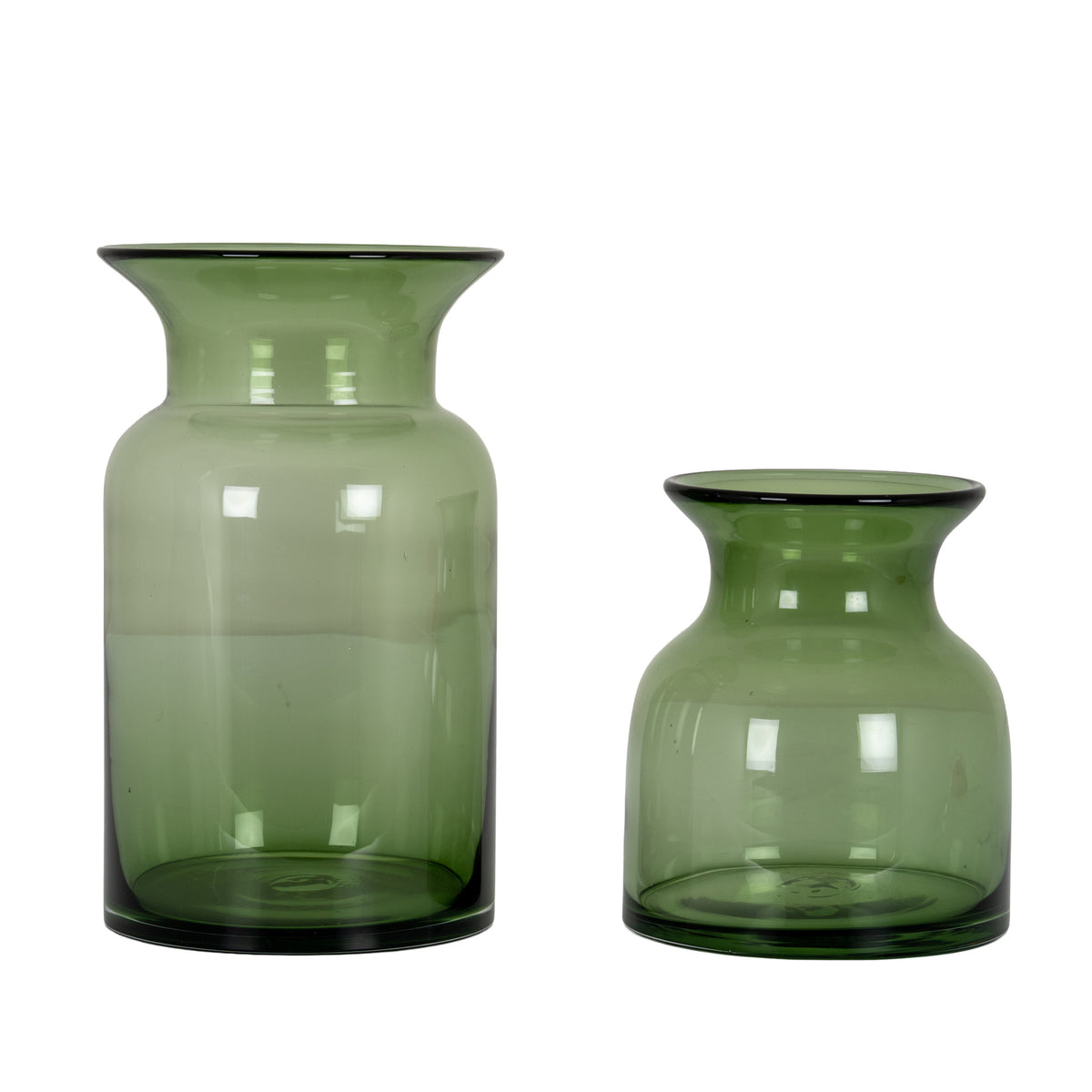 Walwick Large Green Glass Vase