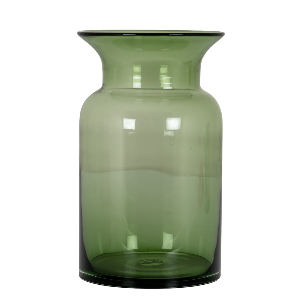 Walwick Large Green Glass Vase