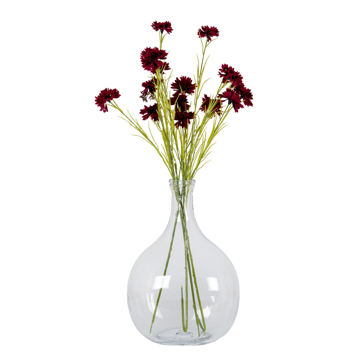Beltingham Large Clear Glass Bottle Vase