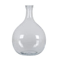 Beltingham Large Clear Glass Bottle Vase