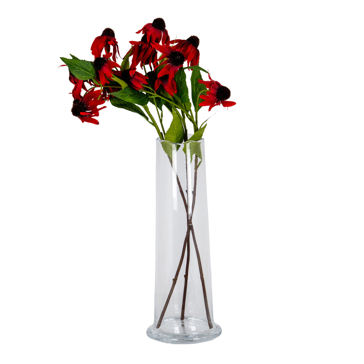 Hunstanworth Wave Glass Cylinder Vase