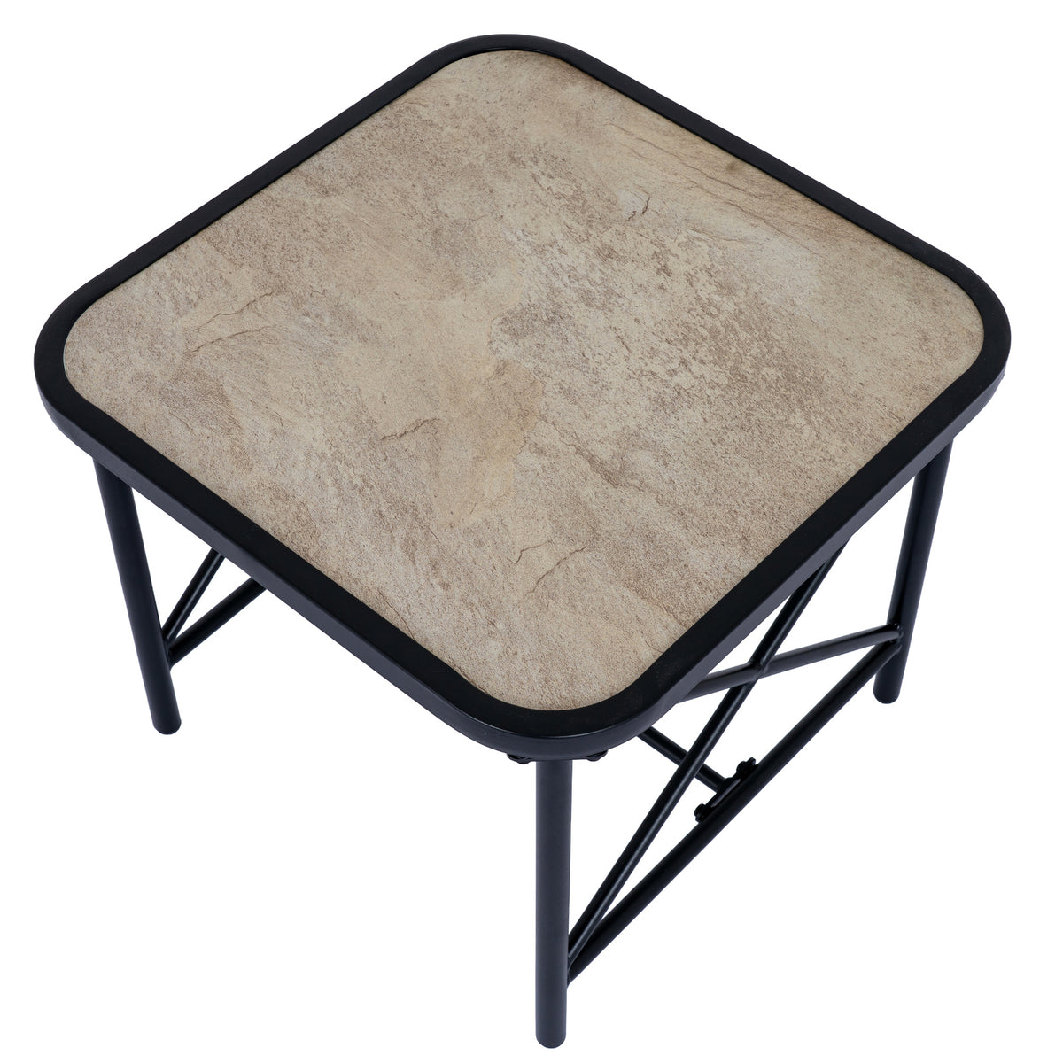 Bavington Black Outdoor Bistro Set