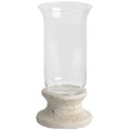 Apperley Stone Based Hurricane Lantern