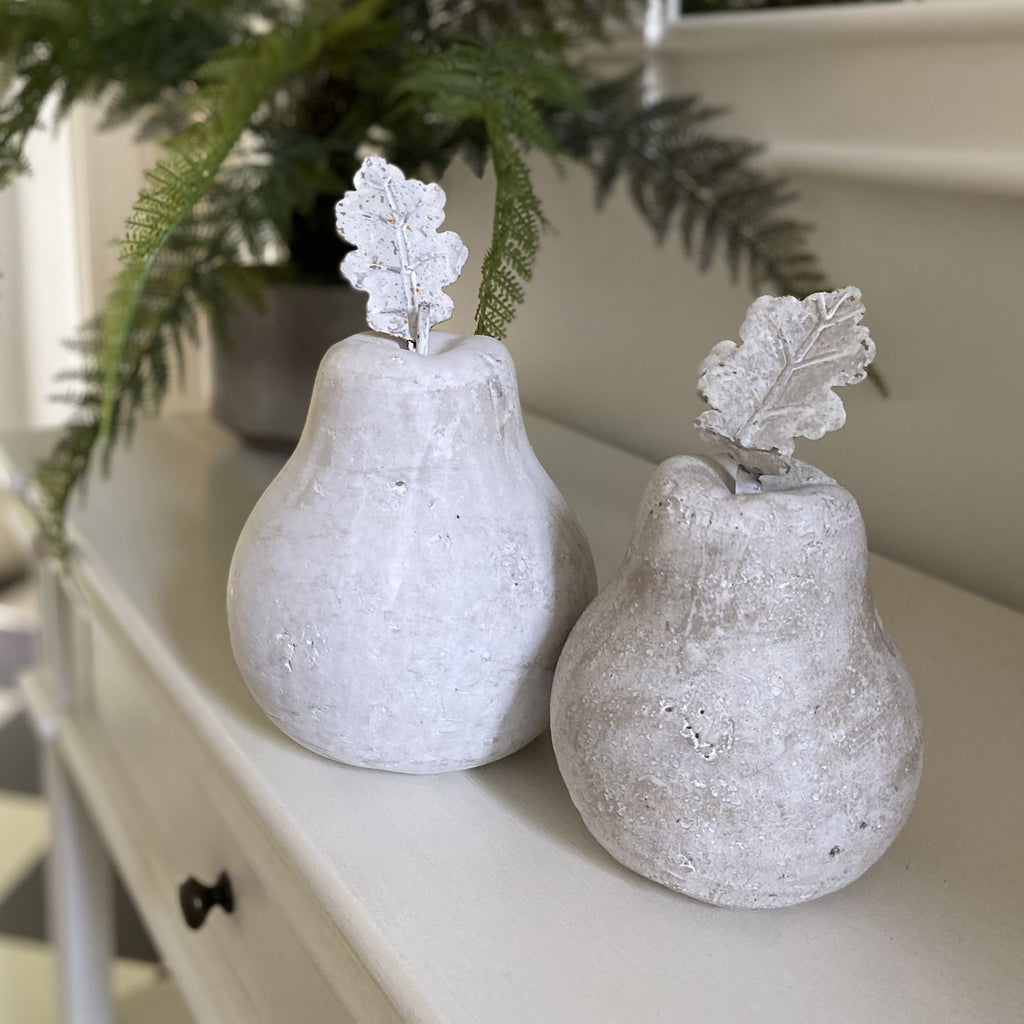 Hedley Medium Stone Pear Ornament